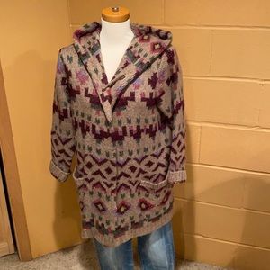 J. Jill sweater coat women’s medium. REALLY NICE